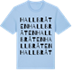 Blue Soul t-shirt med Hallbråten ordlek t-shirt