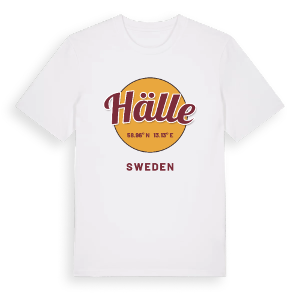 Hälle cirkel t-shirt – ekologisk bomull t-shirt från PinShirt