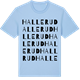 Blue Soul t-shirt med Hallerud ordlek t-shirt