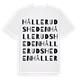 Hållerudsheden ordlek t-shirt