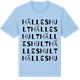 Blue Soul t-shirt med Hälleshult ordlek t-shirt