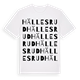 Hällesrud ordlek t-shirt
