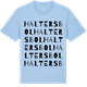 Blue Soul t-shirt med Haltersbol ordlek t-shirt