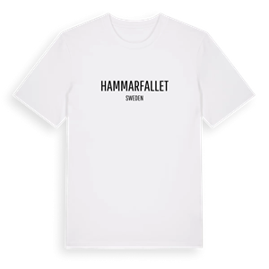 Hammarfallet i Sverige t-shirt – ekologisk bomull t-shirt från Pinshirt