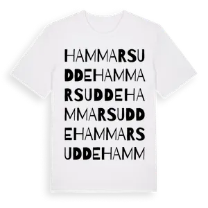 Hammars Udde ordlek t-shirt – ekologisk bomull t-shirt från Pinshirt
