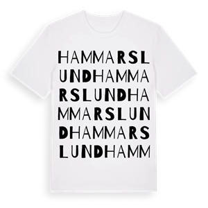 Hammarslund ordlek t-shirt – ekologisk bomull t-shirt från PinShirt