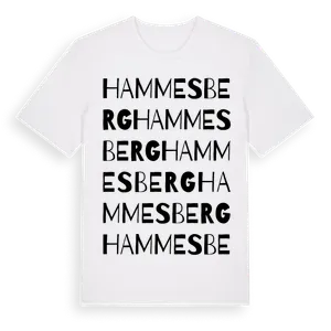 Hammesberg ordlek t-shirt – ekologisk bomull t-shirt från Pinshirt