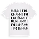 Håmmifolk ordlek t-shirt