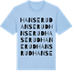 Blue Soul t-shirt med Hanserud ordlek t-shirt