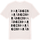 Vintage White t-shirt med Harängen ordlek t-shirt