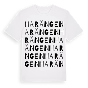 Harängen ordlek t-shirt – ekologisk bomull t-shirt från PinShirt