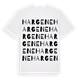 Hargene ordlek t-shirt