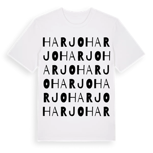 Harjo ordlek t-shirt – ekologisk bomull t-shirt från PinShirt
