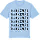 Blue Soul t-shirt med Harkevål ordlek t-shirt