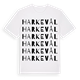 Harkevål ordlek t-shirt