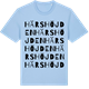 Blue Soul t-shirt med Härshöjden ordlek t-shirt