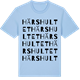 Blue Soul t-shirt med Härshultet ordlek t-shirt