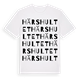 Härshultet ordlek t-shirt