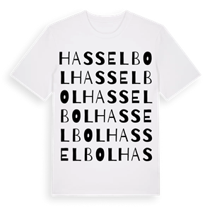 Hasselbol ordlek t-shirt – ekologisk bomull t-shirt från Pinshirt