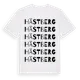 White t-shirt med Hästberg ordlek t-shirt