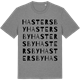 Mid Heather Gray t-shirt med Hastersby ordlek t-shirt