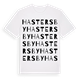 Hastersby ordlek t-shirt
