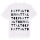 Hattaktorp ordlek t-shirt