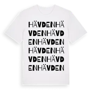 Hävden ordlek t-shirt – ekologisk bomull t-shirt från Pinshirt