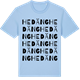 Blue Soul t-shirt med Hedäng ordlek t-shirt