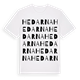 Hedarna ordlek t-shirt