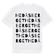Hedåsberget ordlek t-shirt