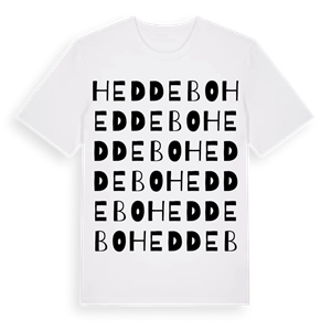 Heddebo ordlek t-shirt – ekologisk bomull t-shirt från Pinshirt