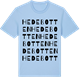Blue Soul t-shirt med Hedebotten ordlek t-shirt