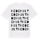 Hedehult ordlek t-shirt