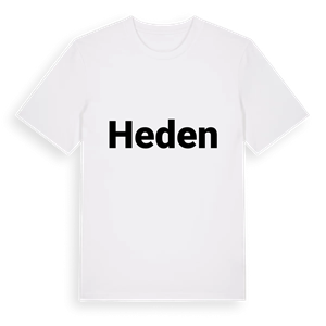 Heden fetstil t-shirt – ekologisk bomull t-shirt från PinShirt