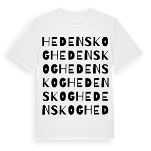 Hedenskog ordlek t-shirt – ekologisk bomull t-shirt från Pinshirt