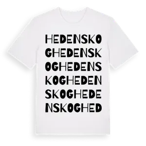 Hedenskog ordlek t-shirt – ekologisk bomull t-shirt från Pinshirt