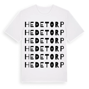 Hedetorp ordlek t-shirt – ekologisk bomull t-shirt från PinShirt
