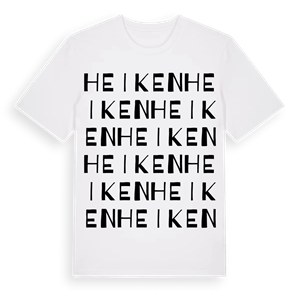 Heiken ordlek t-shirt – ekologisk bomull t-shirt från PinShirt
