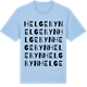 Blue Soul t-shirt med Helgebyn ordlek t-shirt
