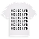 Helgebyn ordlek t-shirt