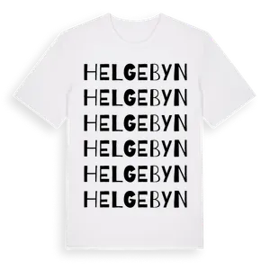 Helgebyn ordlek t-shirt – ekologisk bomull t-shirt från Pinshirt