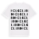 Helgelund ordlek t-shirt