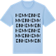 Blue Soul t-shirt med Hemmen ordlek t-shirt