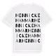 Hennickehammar ordlek t-shirt