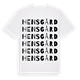 Hensgård ordlek t-shirt
