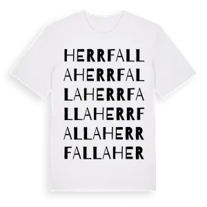 Herrfalla ordlek t-shirt – ekologisk bomull t-shirt från Pinshirt