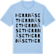 Blue Soul t-shirt med Herrnäset ordlek t-shirt