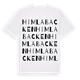 Himlabacken ordlek t-shirt