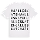 Hjälleskate ordlek t-shirt